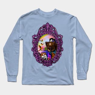 Kitsch Cameo: Piglet & Underpants Kittens Long Sleeve T-Shirt